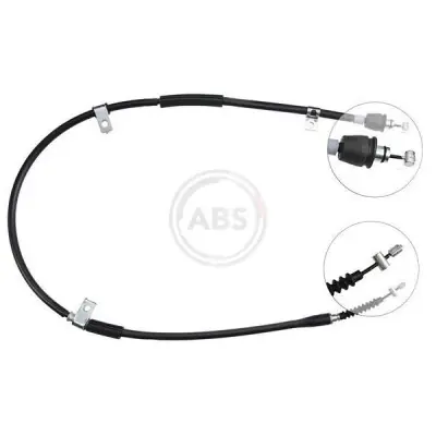Cable de accionamiento, freno de estacionamiento A.B.S. K19098 Nueva Colección